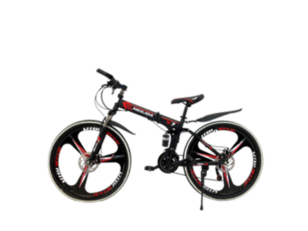 Велосипед Meilda 26" 21скор (стальная, складная, 2х-подвесная рама, диск. тормоз, литые диски, кол-в