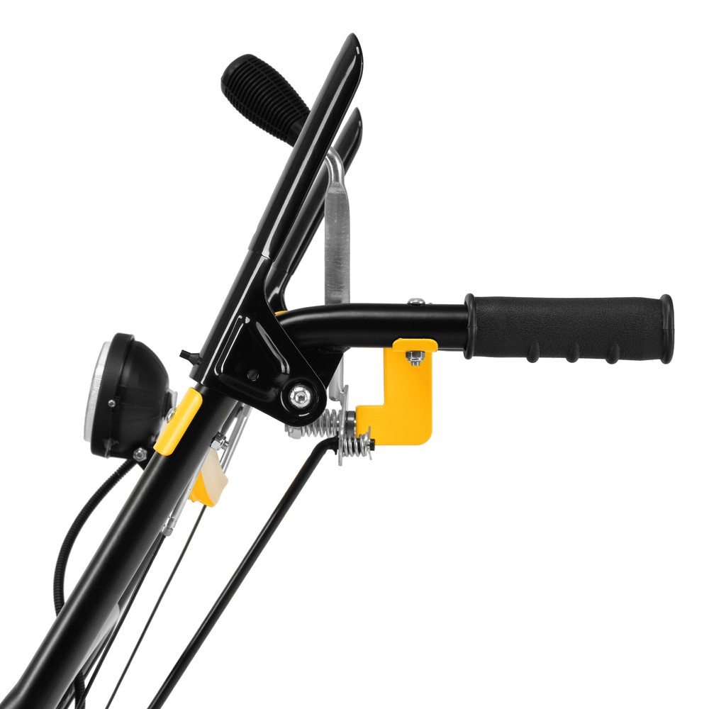 Бензиновая снегоуборочная машина SBM 610, 212 cc, ручной старт, фара Denzel