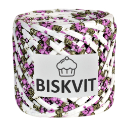 Пряжа Biskvit, 330г, 100м, 100%хлопок (цена 1 шт)