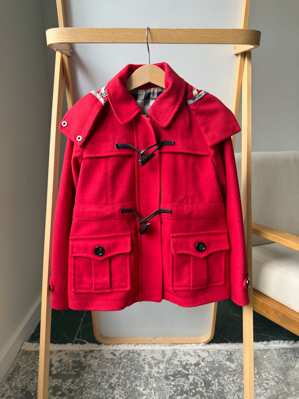 Шерстяное пальто Burberry, 128