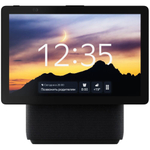 Умная колонка Яндекс Станция Дуо Макс с Алисой (60 Вт, Bluetooth 5.2, Wi-Fi, Zigbee, Дисплей), Черная