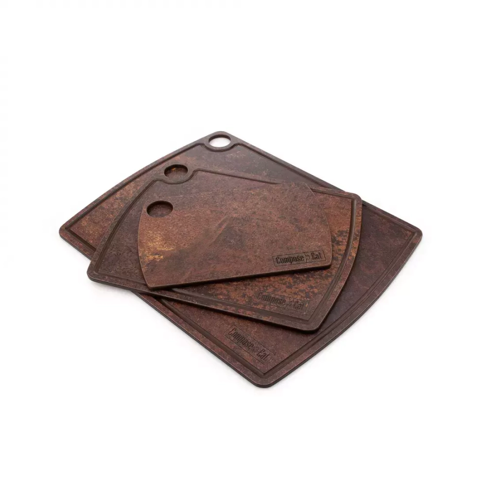 Доска разделочная c желобом 29х22см ComposeEat Fashion рустика