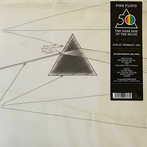 Pink Floyd – The Dark Side Of The Moon (Live At Wembley 1974) Европа 2023г.)