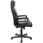 Кресло руководителя Helmi HL-Е28 "Approved", экокожа черная