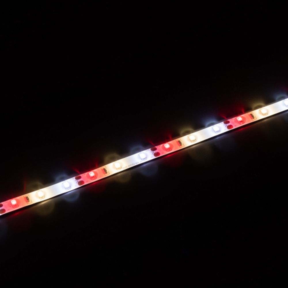 Светодиодная лента для растений ЭРА FITO-Strip Light-Rа90-3m полного спектра 3м IP65, с адаптером 12V в комплекте