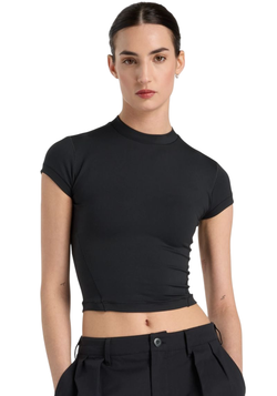 Женская теннисная футболка New Balance Define Fitted - black