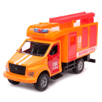 Модель ин. мет. "Газон Next Аварийная служба" 14,5см, дв.подв.дет, коробка SB-18-29-F-1-WB (Технопарк)