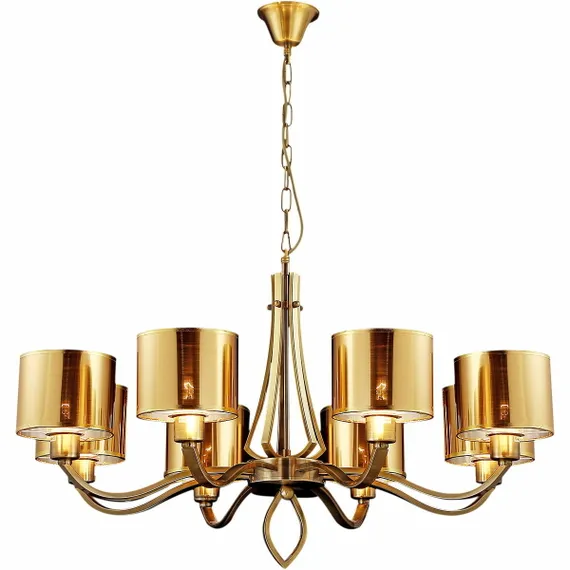 Люстра потолочная ILLUMICO E27  IL1802-8P-17 AB