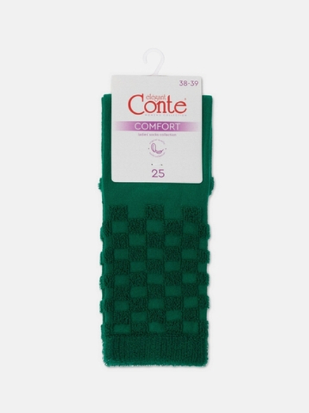 CONTE COMFORT Махровые носки из хлопка с объемными рисунками