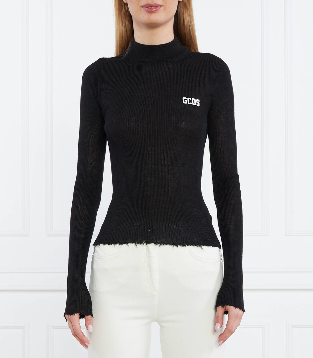 Свитер GCDS BASIC TURTLENECK GCDS - черный(CC94W020415)