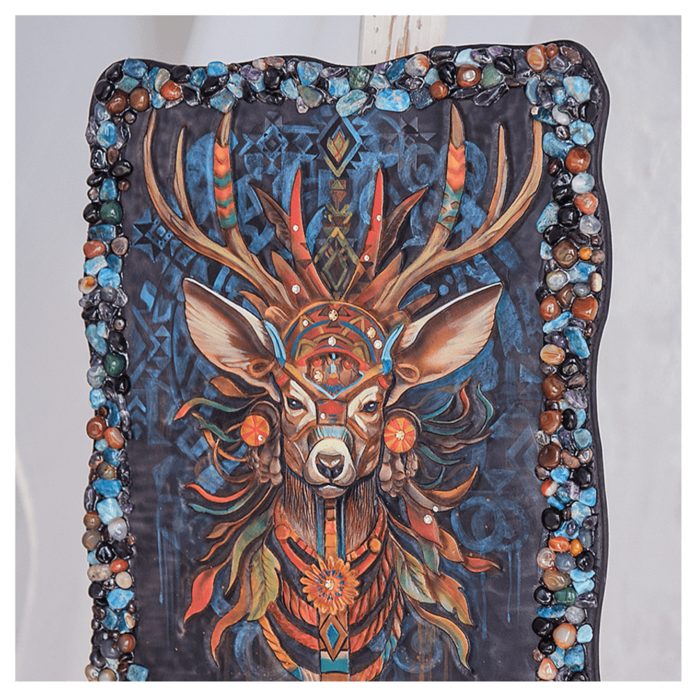 Картина из кожи «Древо Жизни»