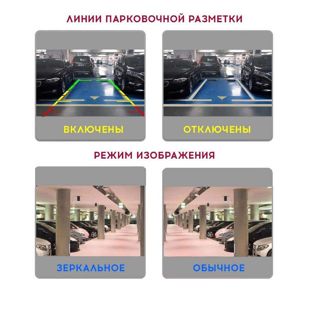 Камера заднего вида Prology RVC-100 AHD