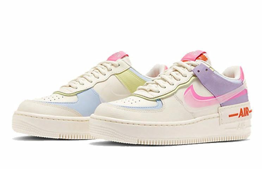 Кроссовки Nike Air Force 1 Shadow Pu (Женская размерная сетка)