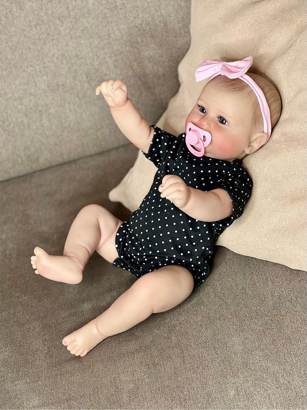 Кукла Реборн виниловая 50см в пакете (FA-100)