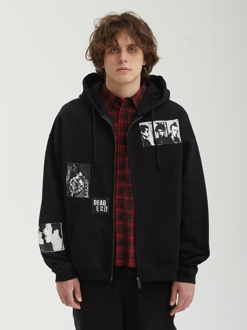 Мужская Толстовка Splinter Faded Zip