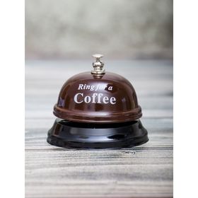 Звонок настольный Ring for a Coffee