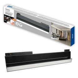 ULB-M80-22W-4000K-35 BLACK Светильник-прожектор линейный светодиодный трековый. Для магнитных шинопроводов. 2000 Лм. Белый свет 4000К. Черный. ТМ Uniel