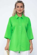 Рубашка Медея (зеленое яблоко) Б13555-13М LT Collection
