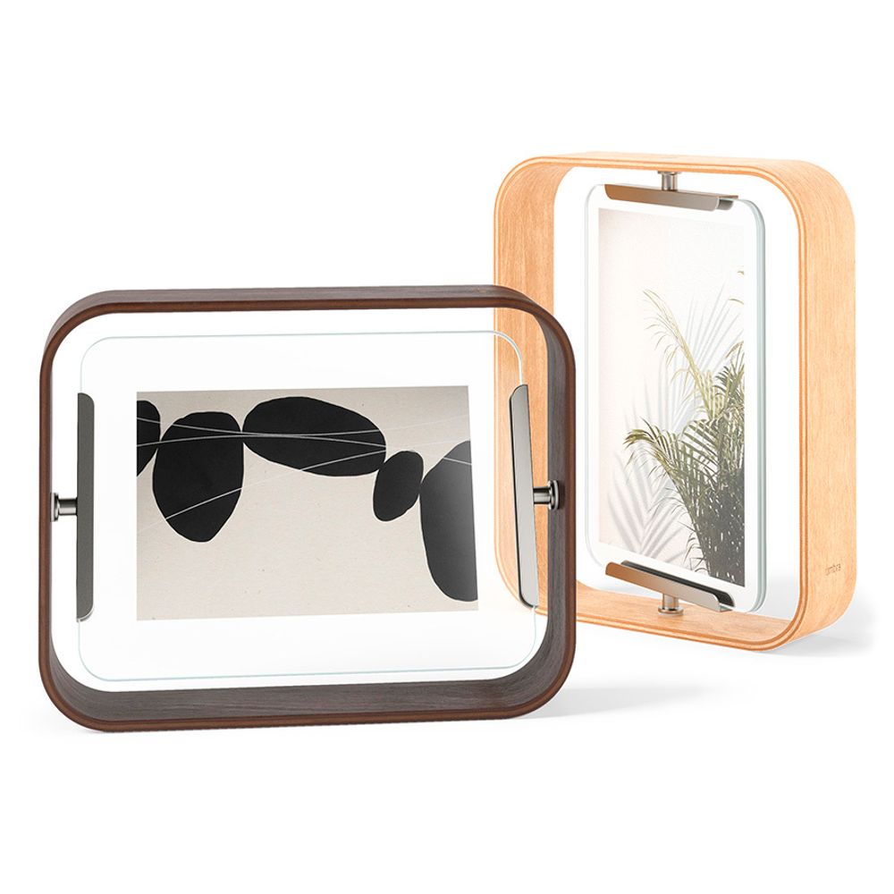 Фоторамка двухсторонняя Bellwood, 19х24, натуральное дерево