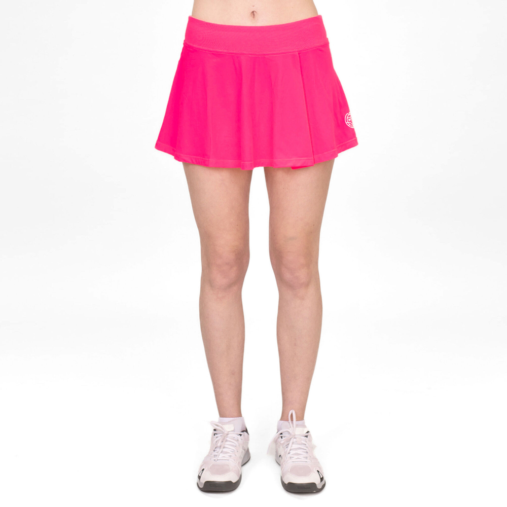 Женская теннисная юбка BIDI BADU Crew Wavy Skirt Women - Pink