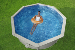 Стальной бассейн Bestway Hydrium Pool Set 360х120 см + песочный ф/насос 3028 л/ч, лестница, тент, подстилка (56574 BW)