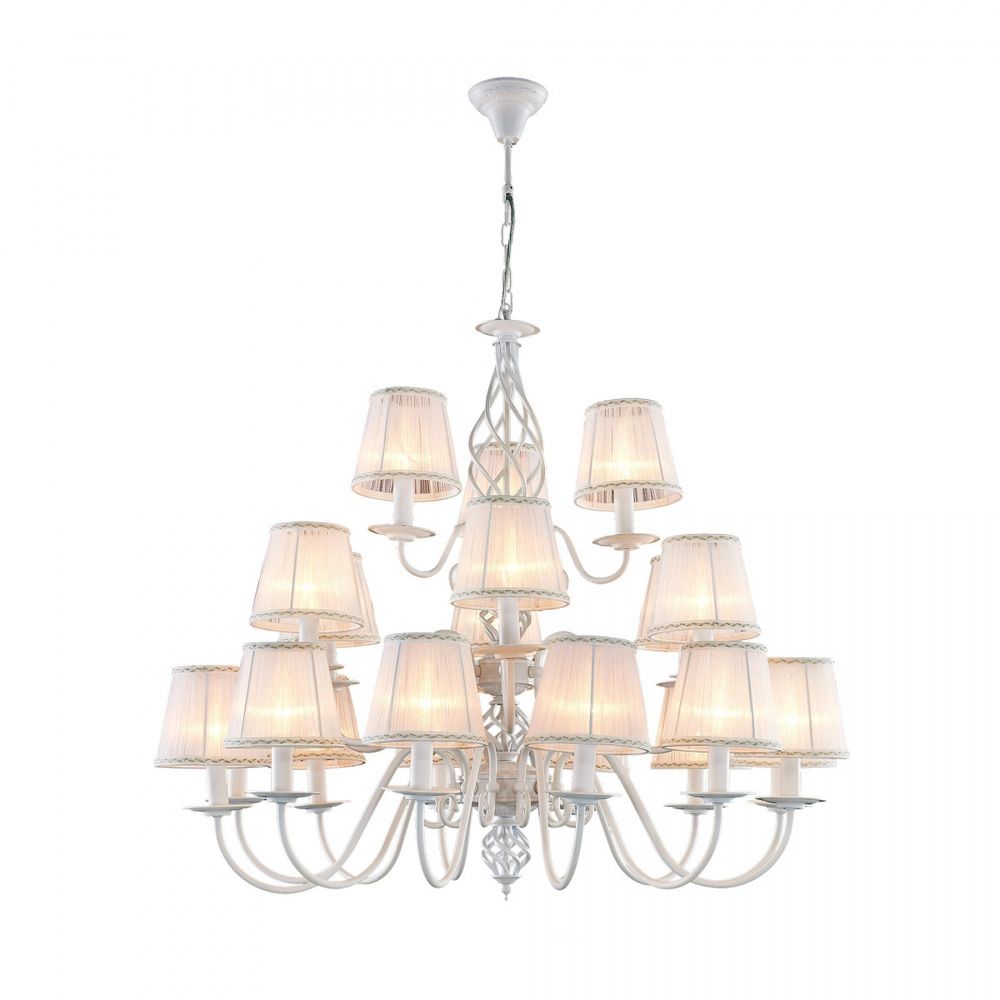 Citilux Ровена CL427250 Люстра с абажурами Белая