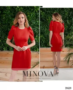 Платье 1066-красный Minova