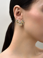 Серьги "Bow" Bicolor