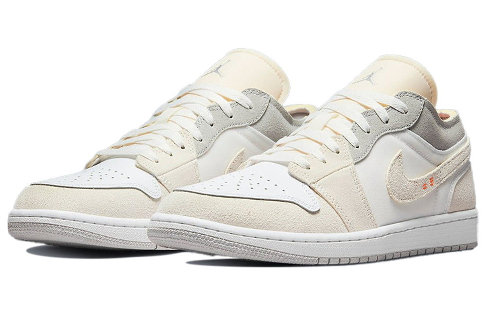 Кроссовки Jordan Air Jordan 1 Low Se Craft "White And Phantom"