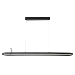 Светильник подвесной Crystal Lux CONTOUR SP45W LED BLACK