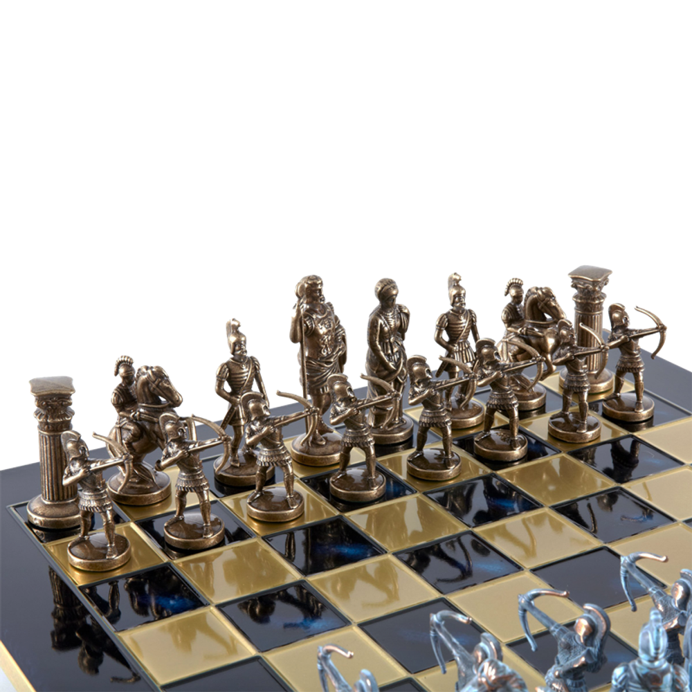 Manopoulos Шахматы подарочные Античные войны