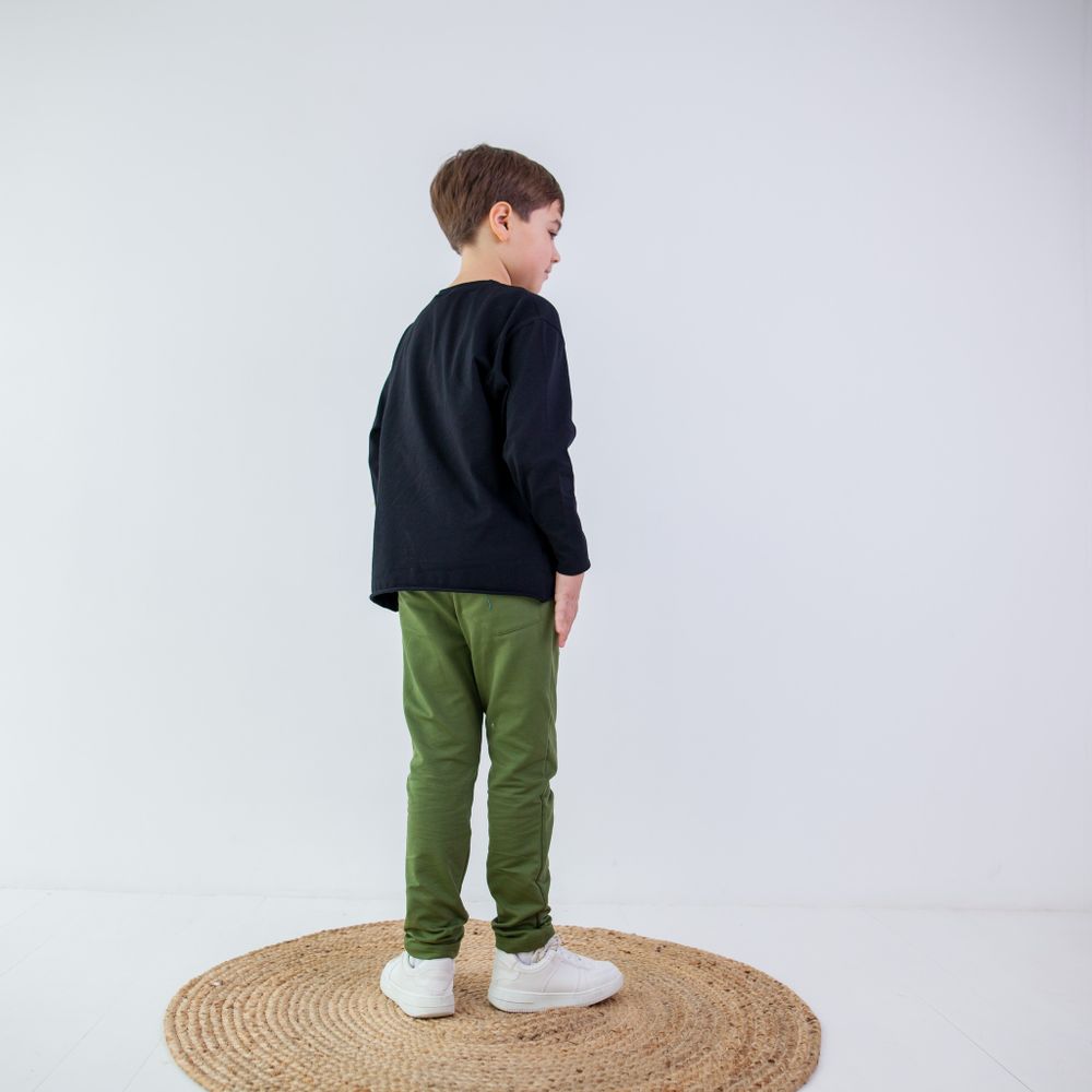 Лонгслив оверсайз "Уголь" 7+