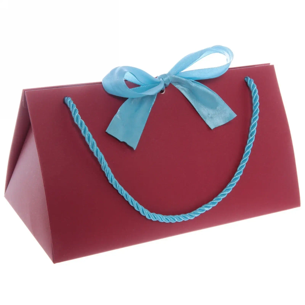 Пакет подарочный «Бант» 12.5*22*11.5 см, микс