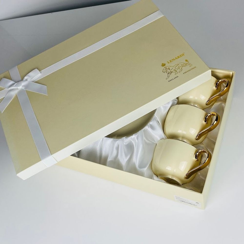 Lenardi 133-419 Чайный набор 12пр. 240мл в под.уп. (х6)Фарфор