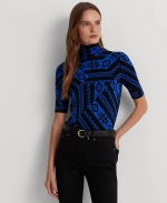 Водолазка Ralph Lauren с коротким рукавом, син.