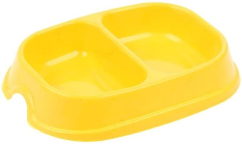 Миска 2 х 200 мл, желтая   1430463