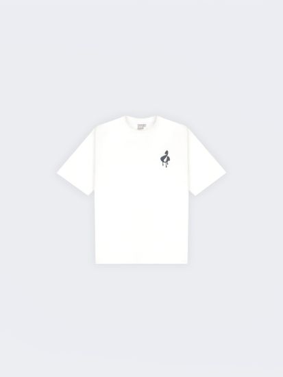 Футболка UNIFORM Relaxed Heavy Star белый