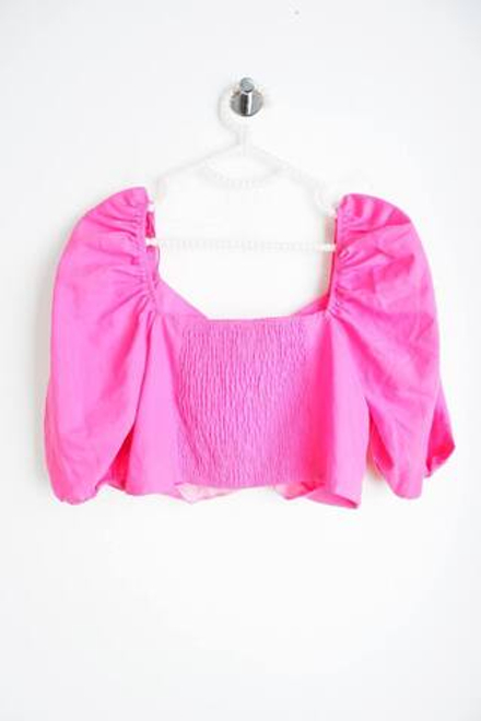 Топ Твое яркого цвета, маркировка М, визуально на 46 размер