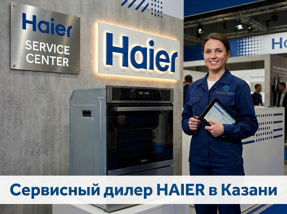 Ремонт духового шкафа Haier в Казани