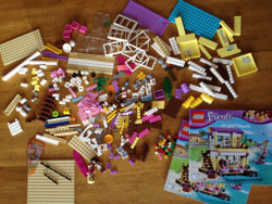 LEGO Friends: Пляжный домик Стефани 41037 — Stephanie's Beach House — Лего Френдз Друзья Подружки