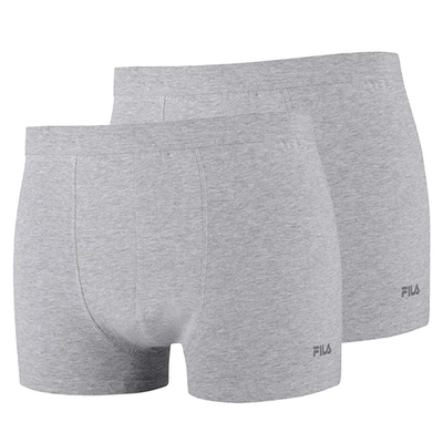 Мужские спортивные боксеры Fila Underwear Man Boxer 2P - grey