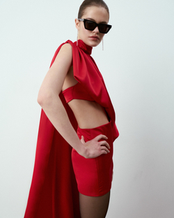 Накидка Adriana Crimson