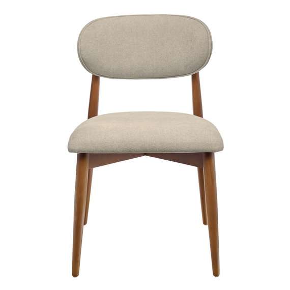 Стул Mod, орех, бежевое букле