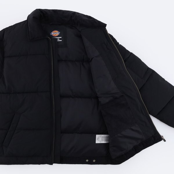 Куртка Dickies Overbrook Puffer Jacket (black) артикул:TJR53BKX - купить в магазине Дайс