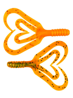 Твистер Helios Credo Four Tail 3,35"/8,5 см Cola 10шт. (HS-20-045)