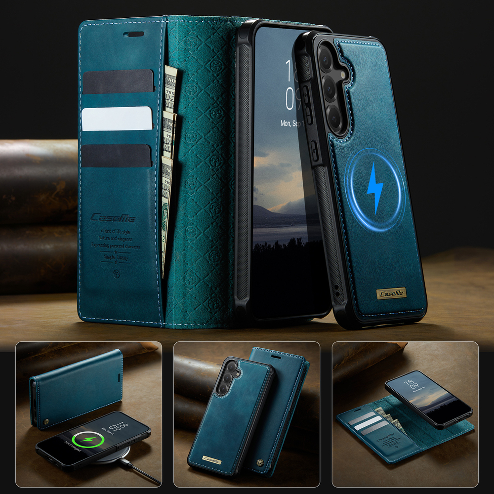 Чехол-кошелек CaseMe 2 in 1 MagSafe Samsung Galaxy S24