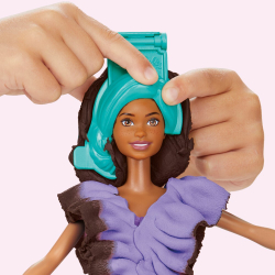 Play-Doh - Ciastolina BARBIE FASHIONISTA оборки + кукла G1359