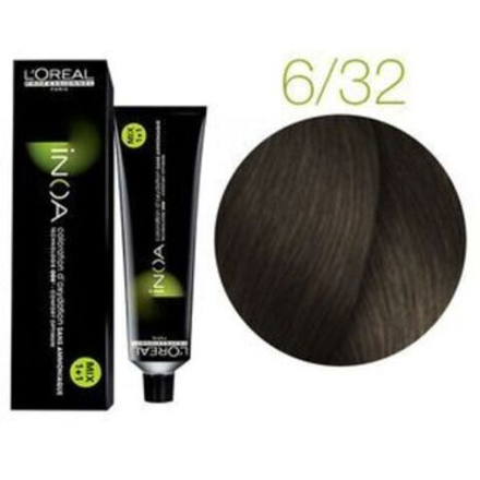 L'Oreal Professionnel Inoa 6.32 темный блондин золотистый перламутровый 60мл