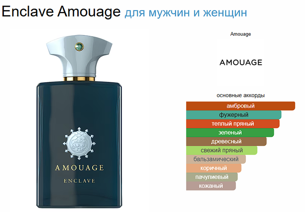 Amouage Enclave 100ml (duty free парфюмерия)