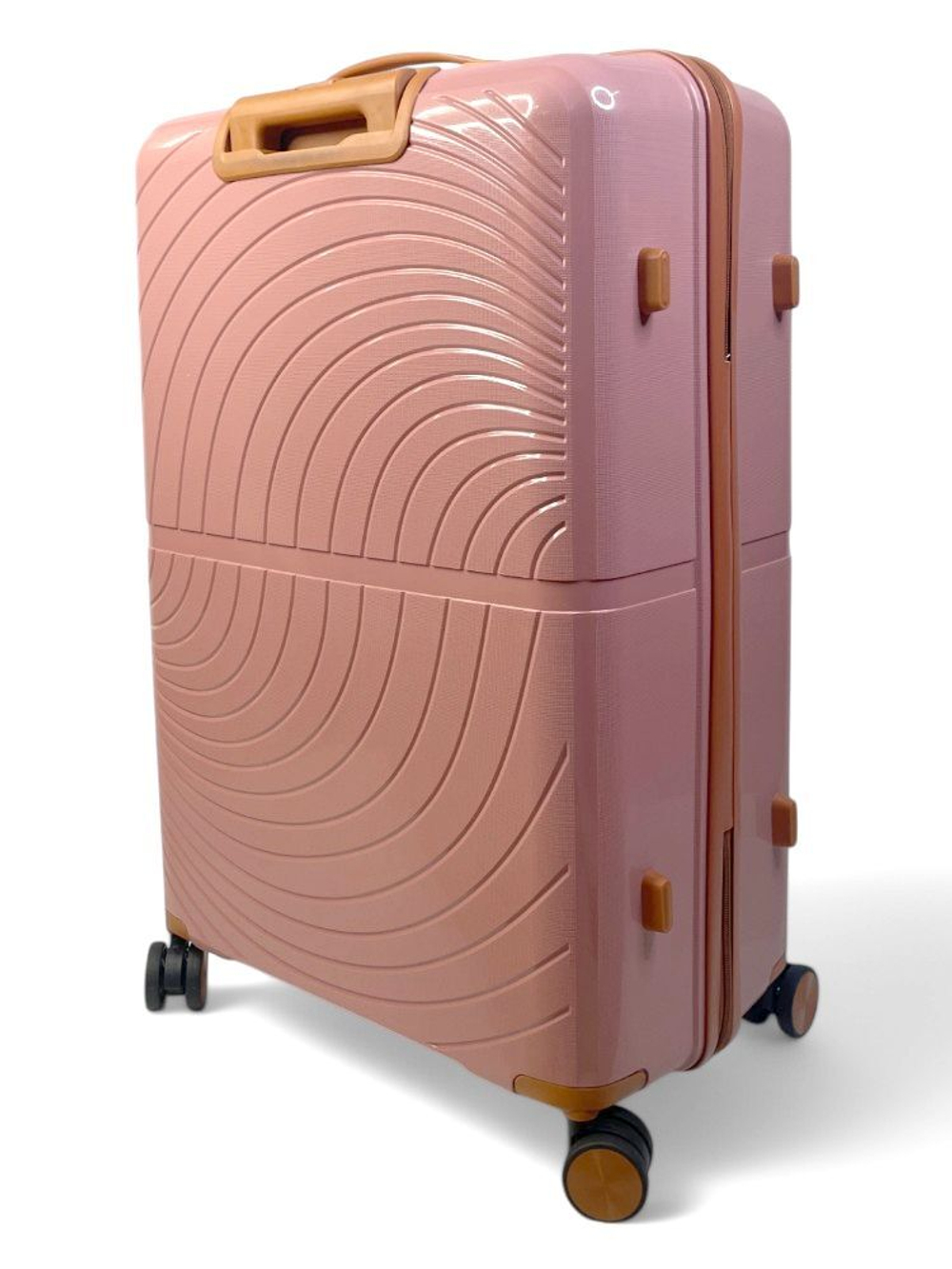 Большой чемодан Bon-Voyage PP Wave, Пудровый, L